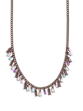 Paparazzi Dripping in Drama Copper Necklace & Earrings Set